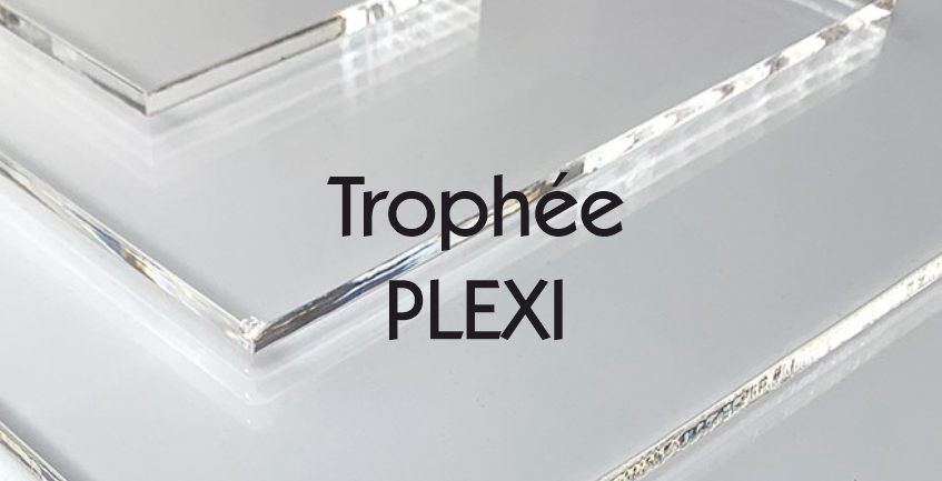 trophée plexiglass acrylique
